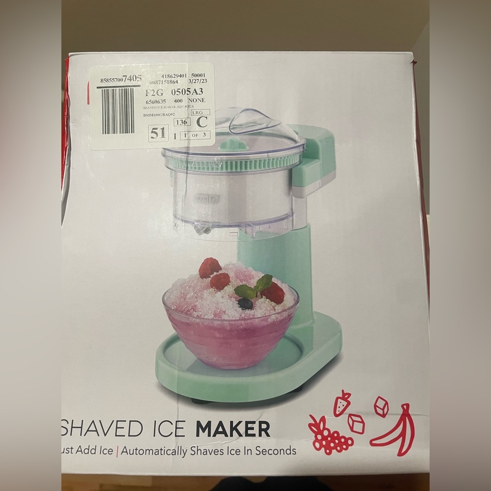 Dash Shaved Ice Maker
